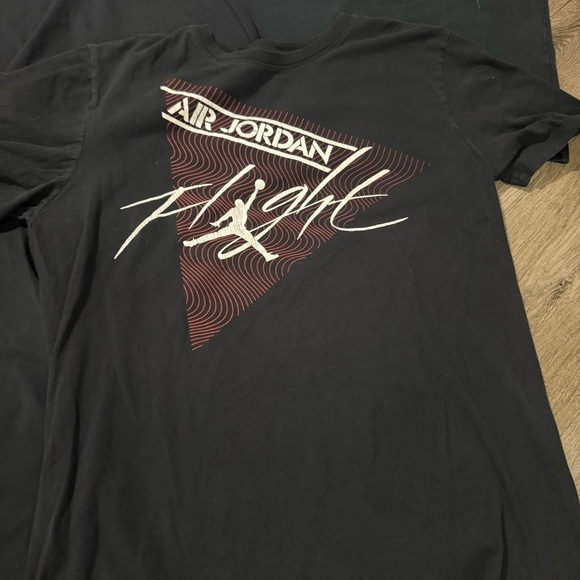 Nike Jordan 5 Pc T-Shirt Bundle. 4 Large 1 Med Preowned 90s Retro Vintage Style - Picture 6 of 6